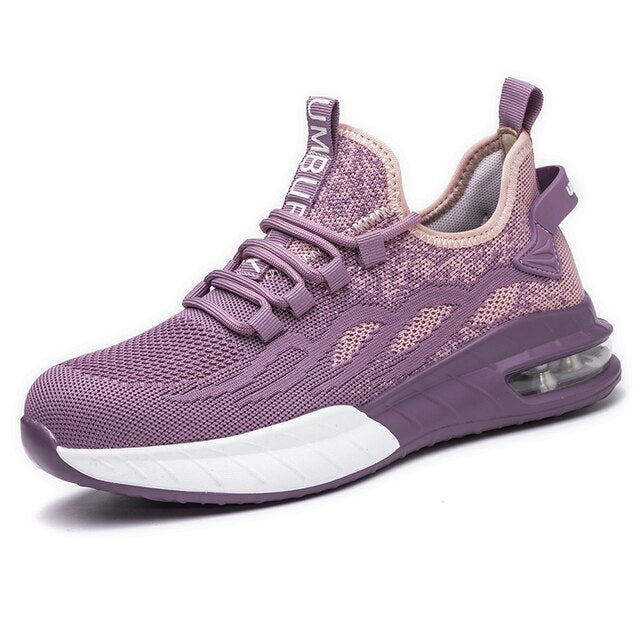 Zapato de seguridad para mujer transpirable con puntera de acero - SteelSafe