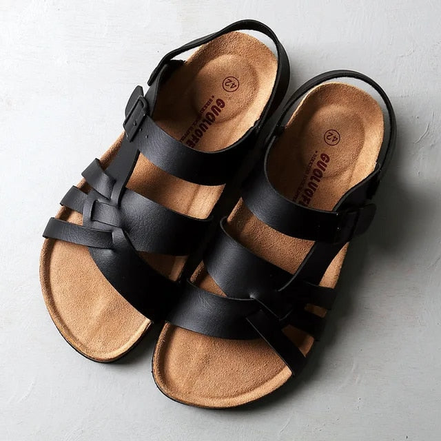 Summer sandals for men with ergonomic footbed – Milton