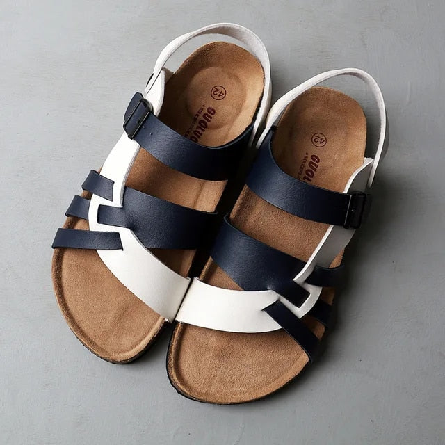 Summer sandals for men with ergonomic footbed – Milton