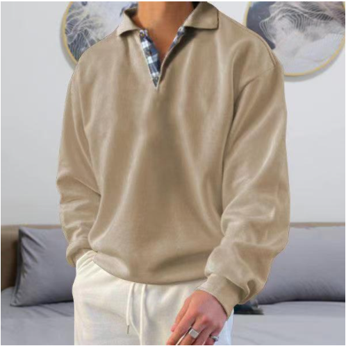 Casual herre polosweater - Oliver