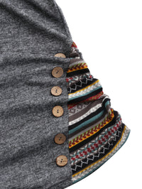 Autumn Women's Hoodie with Tribal Pattern – Tavira