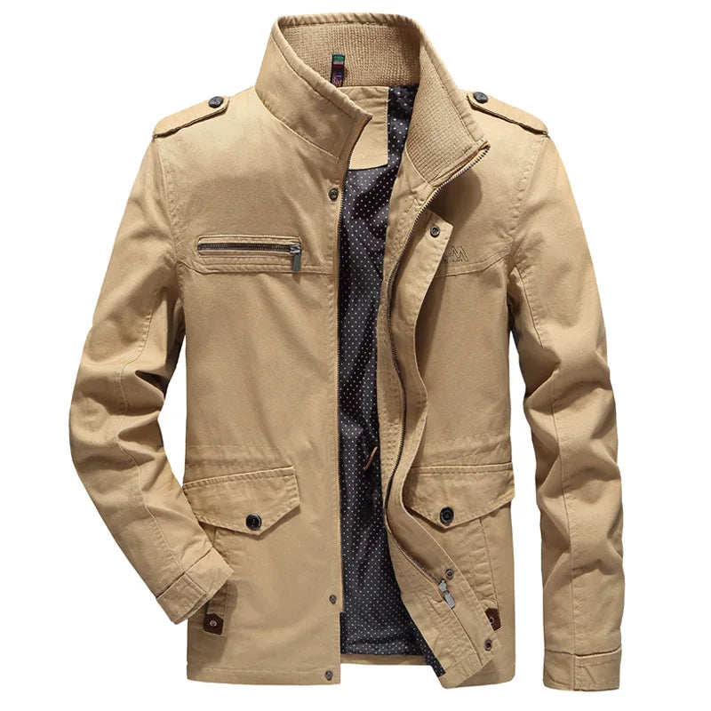 Chaqueta de otoño cargo para hombre – Olivier