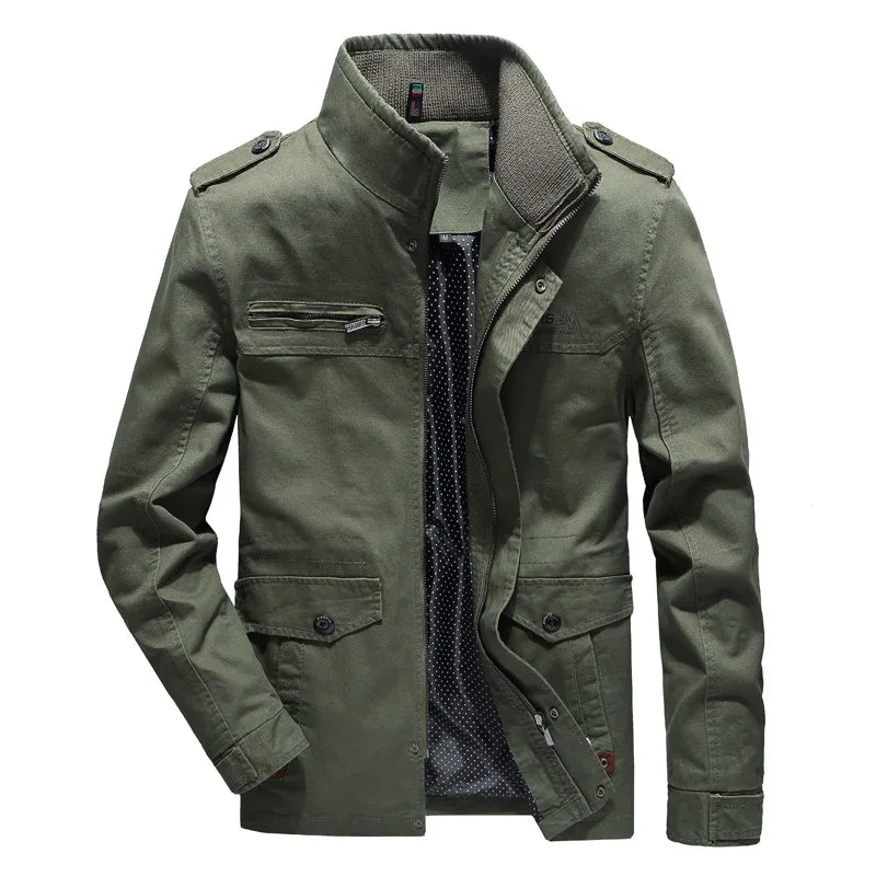 Chaqueta de otoño cargo para hombre – Olivier