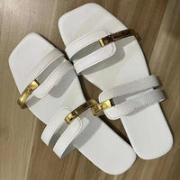 Women's Flat Summer Sandals with Open Toe – Avianne