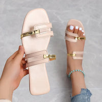 Women's Flat Summer Sandals with Open Toe – Avianne