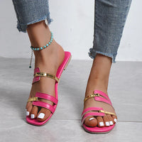 Women's Flat Summer Sandals with Open Toe – Avianne
