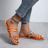 Women's Flat Summer Sandals with Open Toe – Avianne