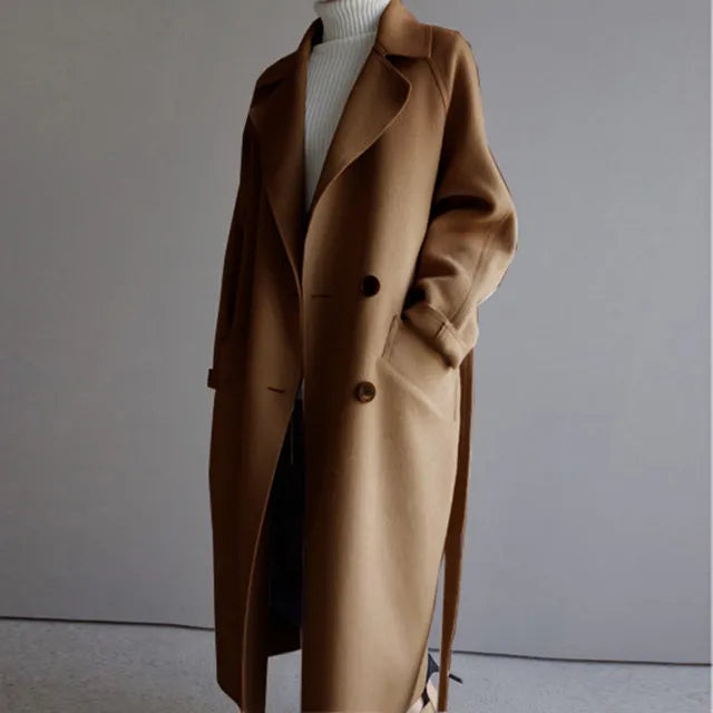 Long Wool Women's Coat - Isolde