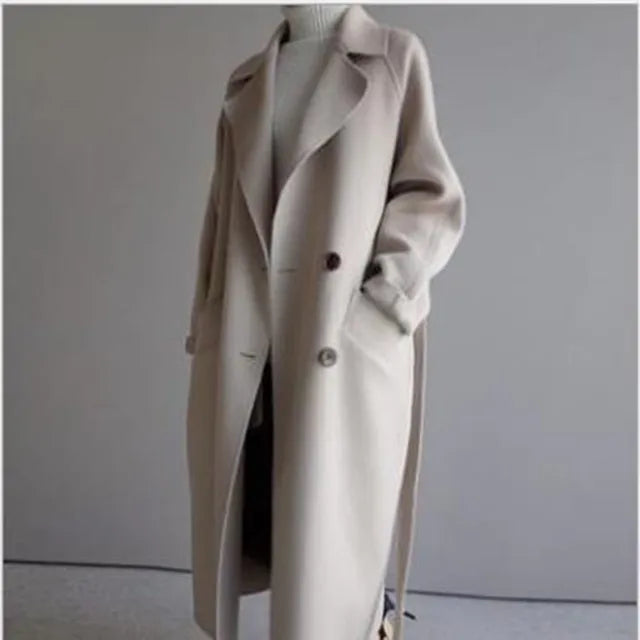 Long Wool Women's Coat - Isolde