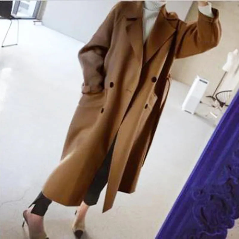 Long Wool Women's Coat - Isolde