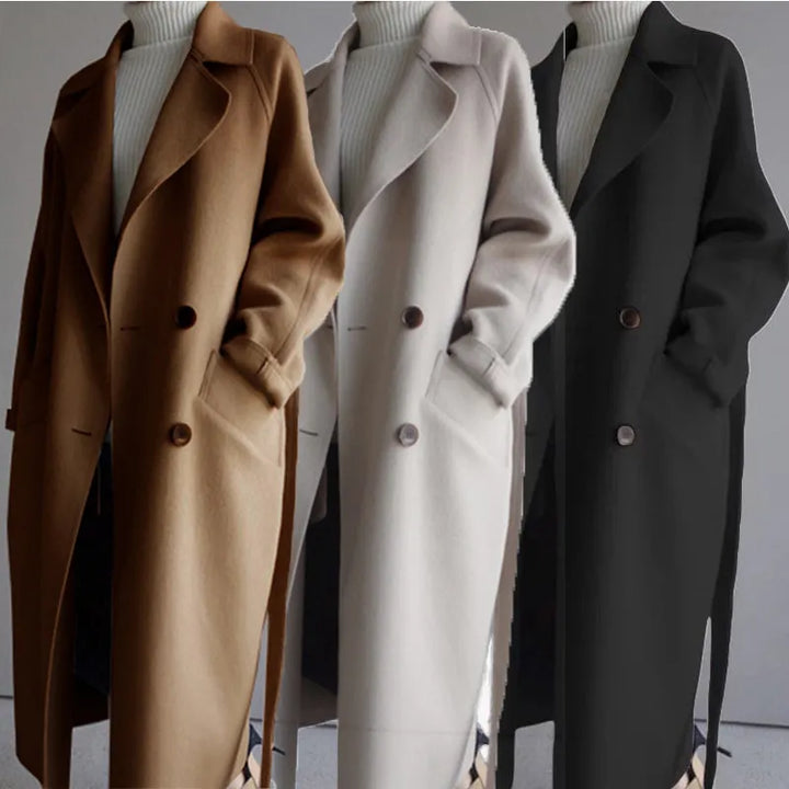 Long Wool Women's Coat - Isolde