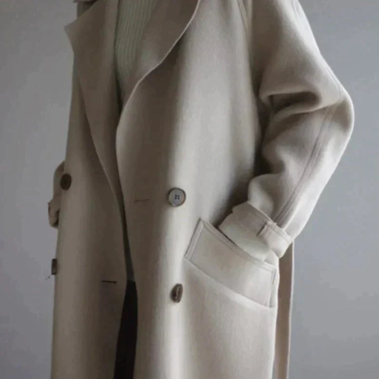 Long Wool Women's Coat - Isolde