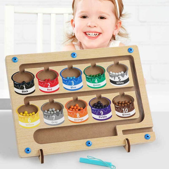 Colorful Magnetic Counting Puzzle – MagniTally