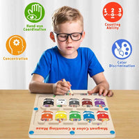 Colorful Magnetic Counting Puzzle – MagniTally
