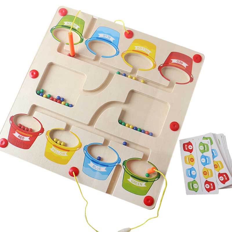 Colorful Magnetic Counting Puzzle – MagniTally