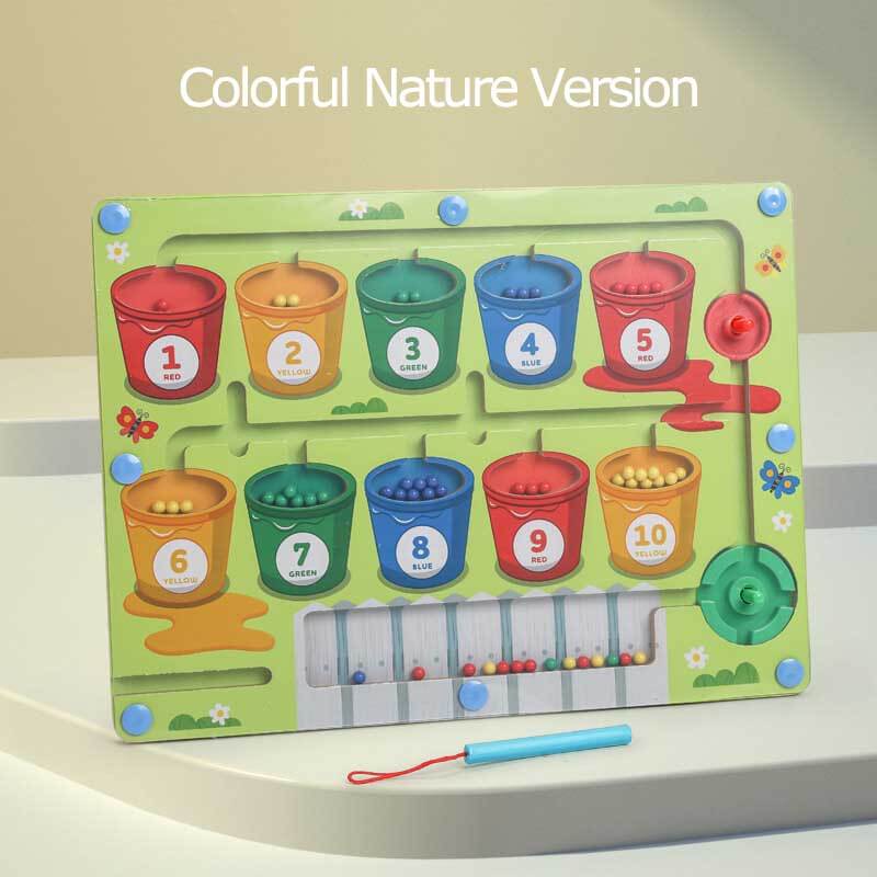 Colorful Magnetic Counting Puzzle – MagniTally