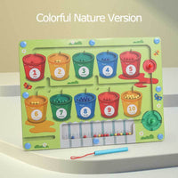 Colorful Magnetic Counting Puzzle – MagniTally