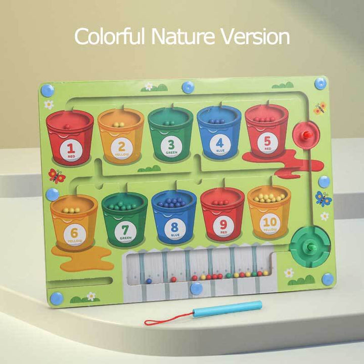 Colorful Magnetic Counting Puzzle – MagniTally
