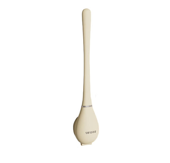 Silicone Toilet Brush with Wall Mount & Drip Tray – Clevora