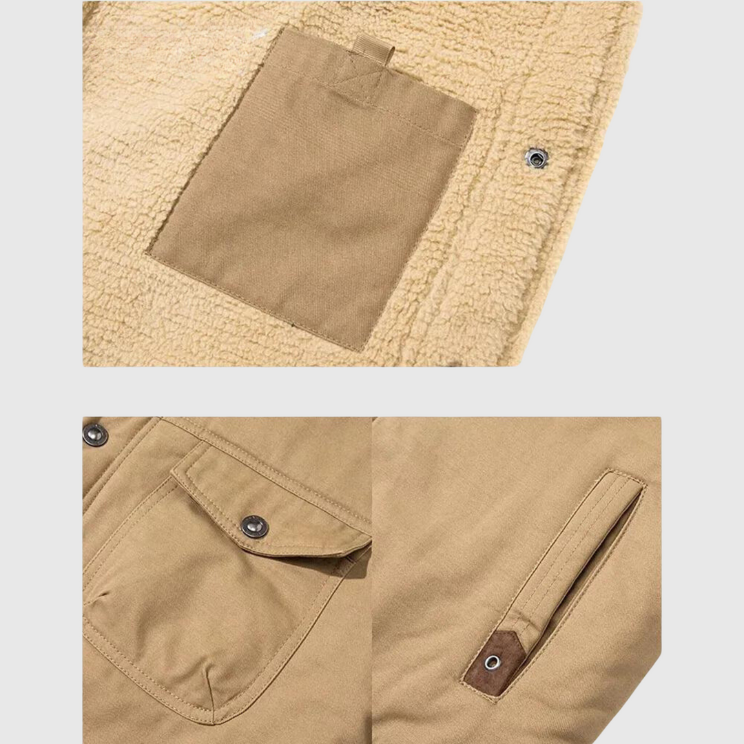 Chaqueta bomber acolchada para hombre – Logan
