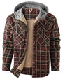 Herren Outdoorjacke kariert mit Isolierung & wasserabweisender Beschichtung – Ragnar