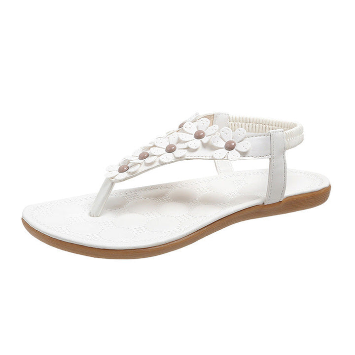 BloomGrace Sandaler | Stilfulde sandaler med blomsterdetalje til damer