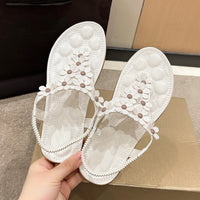 BloomGrace Sandaler | Stilfulde sandaler med blomsterdetalje til damer