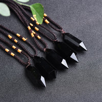 Natural Crystal Amethyst Healing Necklace – Lyra