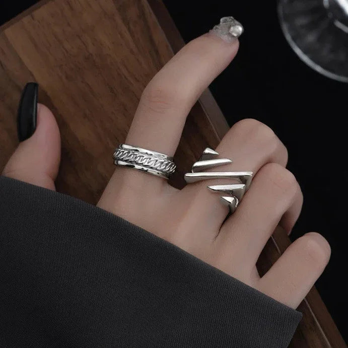 Layered Twisted Ring – Amaris