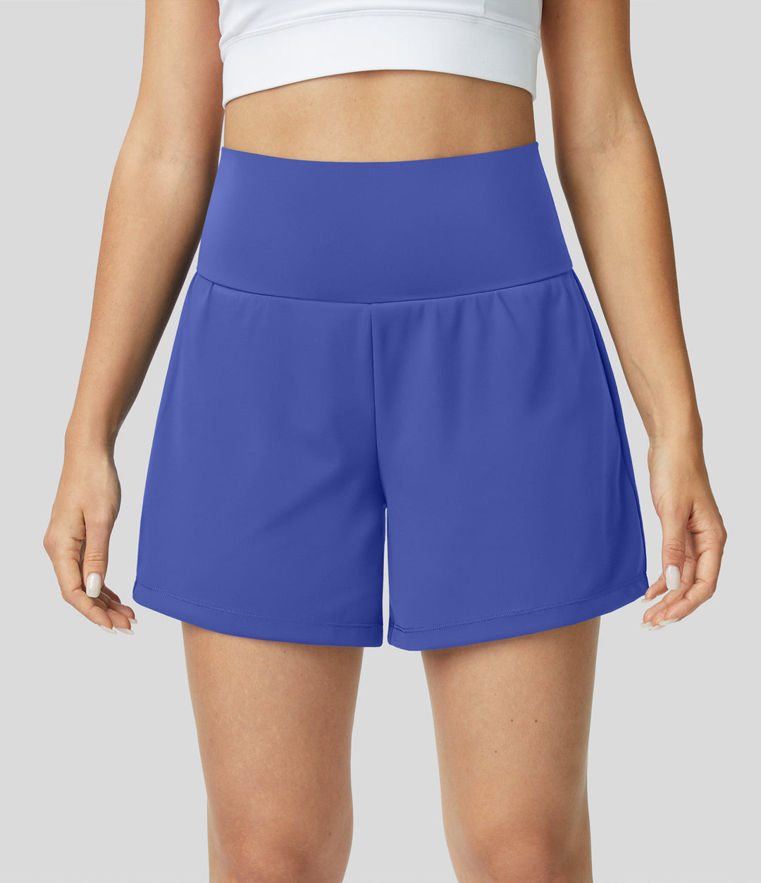 Breathable & Quick-Drying High-Waist Fitness Shorts for Women – Mirabella