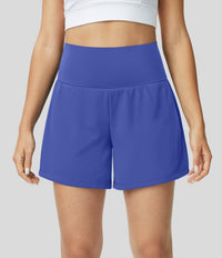 Breathable & Quick-Drying High-Waist Fitness Shorts for Women – Mirabella