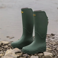 Women's waterproof rain boots made of PVC with non-slip sole – Corina