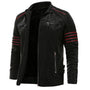 Hochwertige Leder-Wolverine-Jacke - Atlas