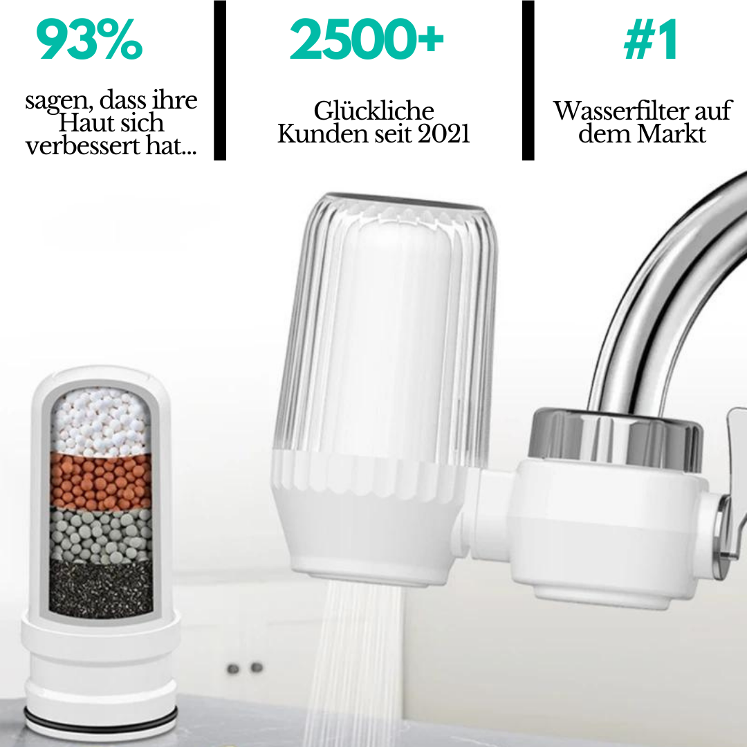 Wasserfilter für Gesündere Haut und Trinkwasserreinigung – AquaVital