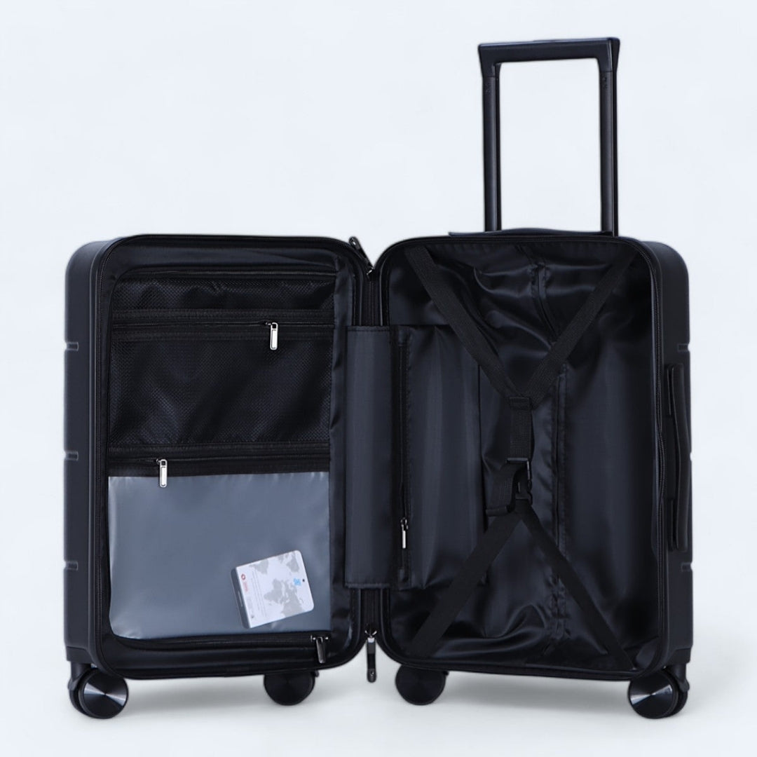 3-piece hard shell suitcase set – Atlas Explorer