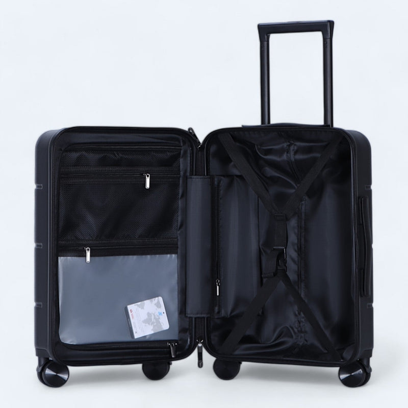 3-piece hard shell suitcase set – Atlas Explorer