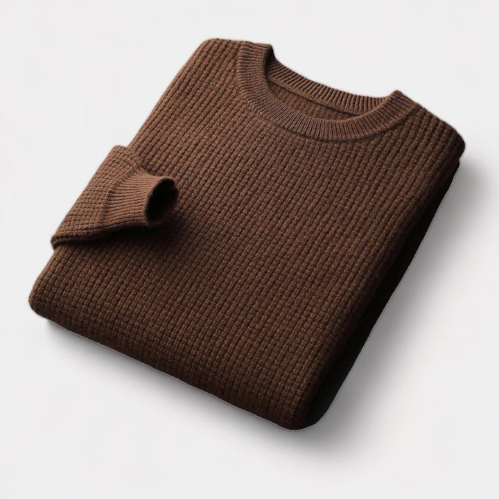 Soft wool sweater for men - Norbert