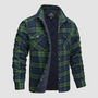 Herren Holzfällerjacke kariert mit warmer Fütterung – Magnus