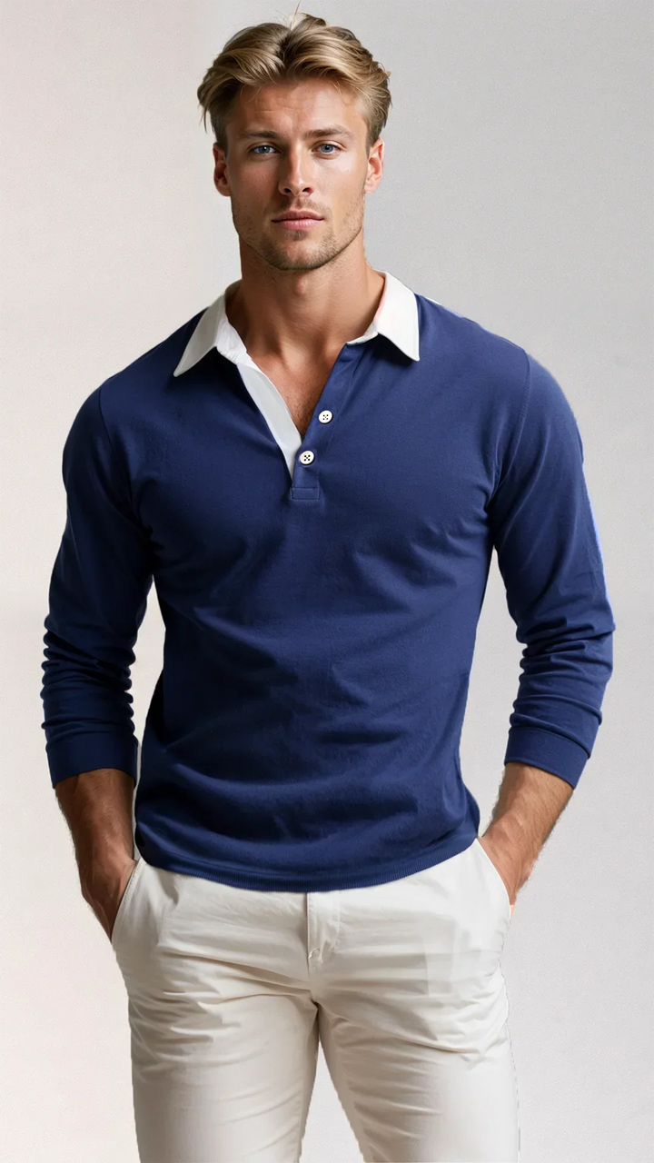 Men's Polo Sweater – Lorenzo