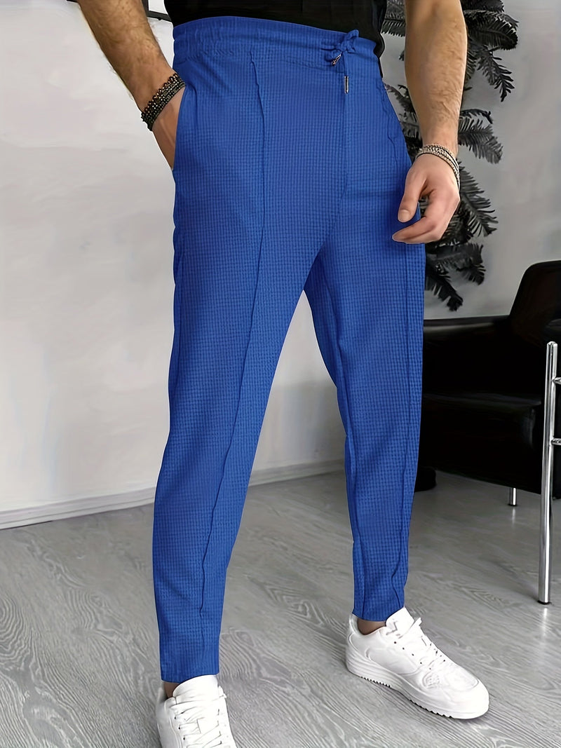 Comfortable waffle joggers for men - Finn