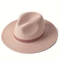 Trendy solhatt med bred brem for damer og herrer – SunShield Panama