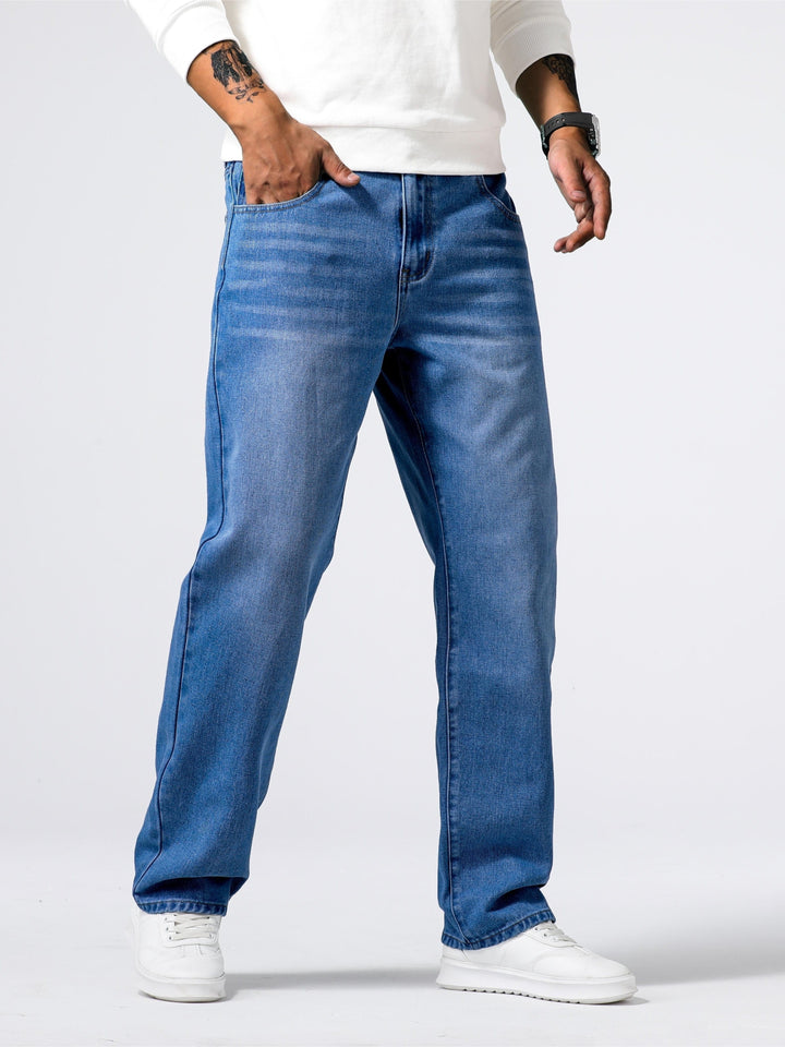 Relaxed Fit Regular Herre Jeans - Lucas