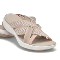Airy women's slip-ons with shock-absorbing footbed – Lina