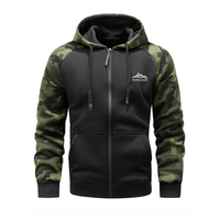 Warm and Comfortable Men's Camo Fleece Jacket – Ethan