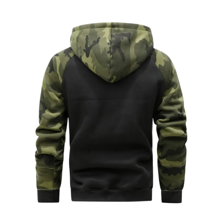 Warm and Comfortable Men's Camo Fleece Jacket – Ethan