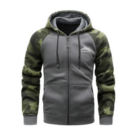 Warm and Comfortable Men's Camo Fleece Jacket – Ethan