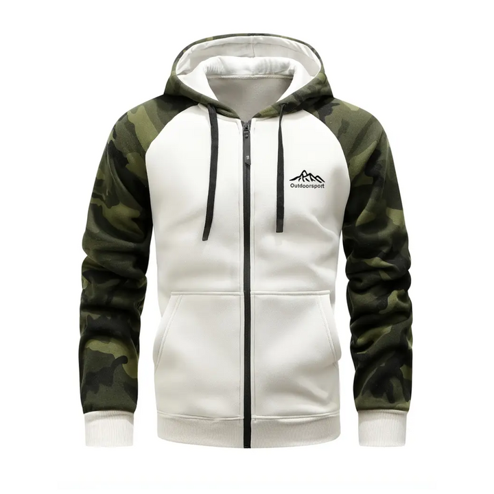 Warm and Comfortable Men's Camo Fleece Jacket – Ethan