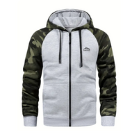 Warm and Comfortable Men's Camo Fleece Jacket – Ethan