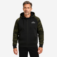 Warm and Comfortable Men's Camo Fleece Jacket – Ethan