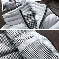 Water-repellent & Lined Men's Vest with Stand-up Collar – Henrik